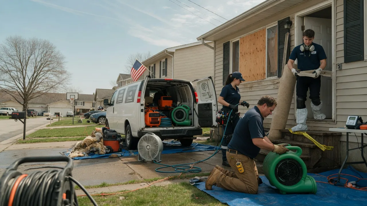 Water Damage Restoration in Sussex, VA near me